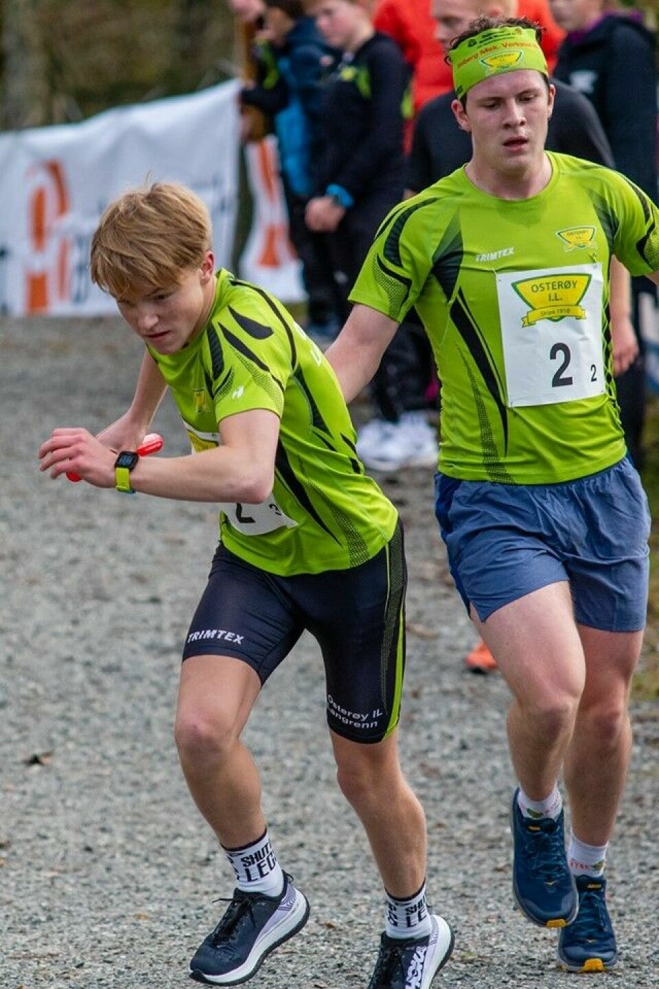 Perfekte forhold i Brakvatnet Halvmaraton med innlagt stafett Brakvatnet12.jpg