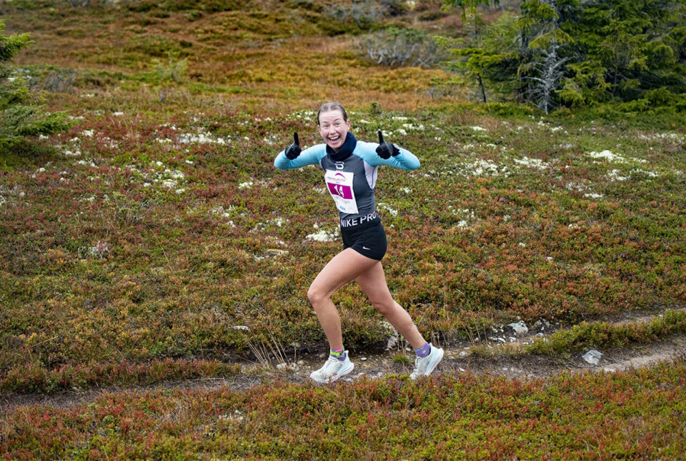 Vinner i 13 km terrengløp under Trysilrypa ble Liv Tone Heramb fra Risberget IL. (Foto: Ola Matsson) Vinner i 13 km terrengløp under Trysilrypa ble Liv Tone Heramb fra Risberget IL. (Foto: Ola Matsson)