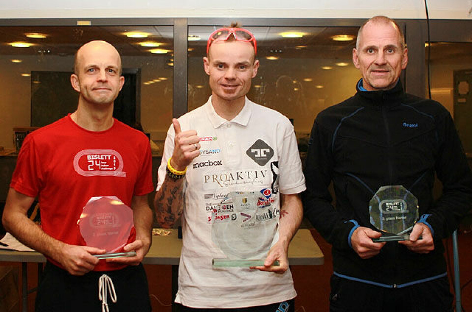 Taranger, med norsk rekord, og Falk vant Bislett 24-timers Pall_menn_totalt_A20G3076.jpg