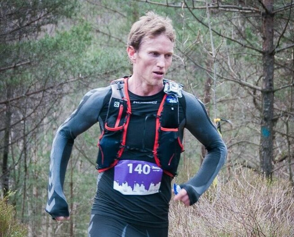 Frank Løke imponerte med sterk løping og 3. plass i det 60 km lange terrengultraløpet KRSUltra i april. (Foto: Thomas Øderud) Frank Løke imponerte med sterk løping og 3. plass i det 60 km lange terrengultraløpet KRSUltra i april. (Foto: Thomas Øderud)