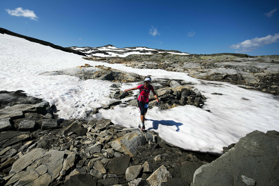 Askild Vatnbakk Larsen vant 'spurtoppgjør' i Hardangerjøkulen Ultra Torunn_Dahlseng_foto_Kai-Otto_Melau.jpg