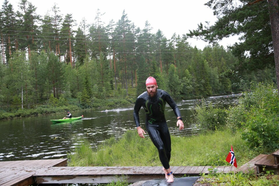 Trivelige Finnskogen Triathlon med utvidet tilbud Vegard Heen toer sprint.jpg