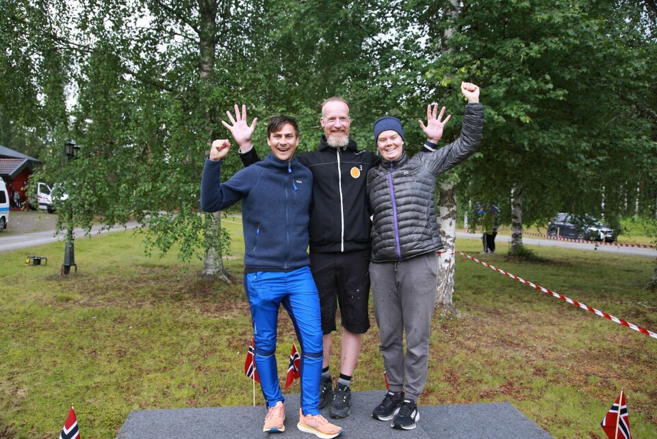 Trivelige Finnskogen Triathlon med utvidet tilbud Vinnere Oslofjord stafett olympisk.jpg