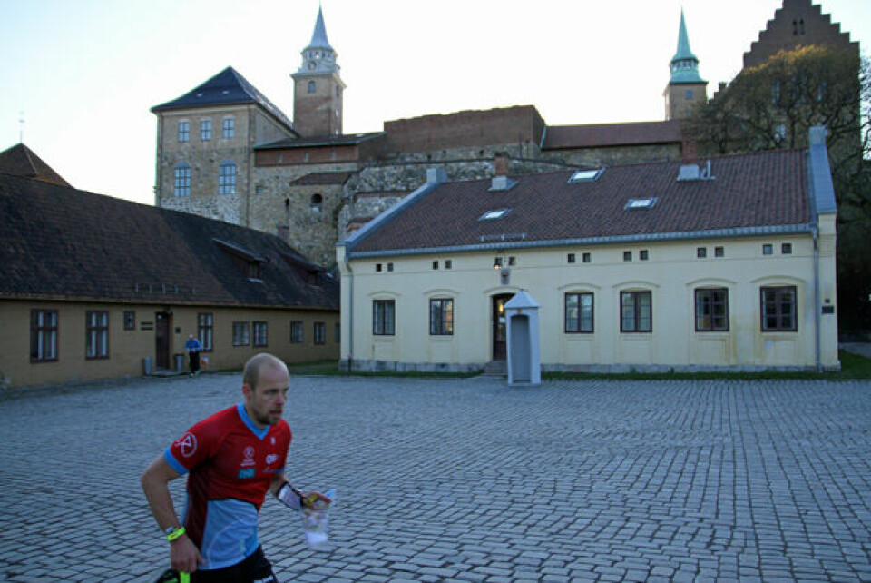 Touch free-sprint på Akershus festning occ15