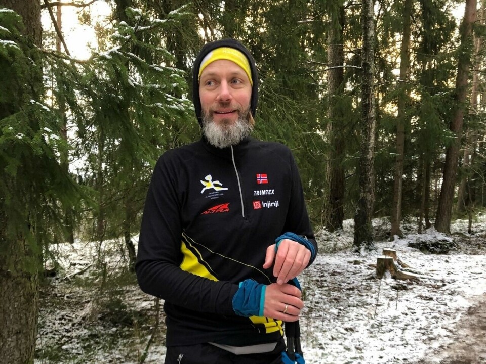 Asgeir Peder Hjorthaug mot slutten av løpsdøgnet. (Foto: Tone Yvonne Killengreen) Asgeir Peder Hjorthaug mot slutten av løpsdøgnet. (Foto: Tone Yvonne Killengreen)