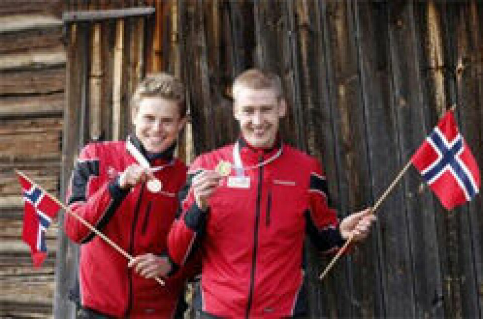 EM gull til Lundanes - bronse til Kaas medaljer_mellom_ingress