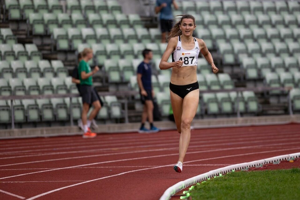 Bislett Sommerstevne ga ny personlig rekord for mange Bislett-Sommernatt-Sigrid-Jervell-Vaag.jpg