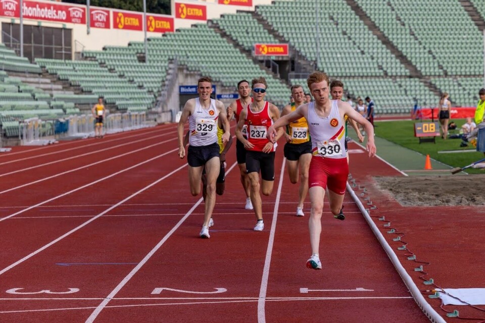 Bislett Sommerstevne ga ny personlig rekord for mange Bislett-Sommernatt-Vinnertrioen.jpg