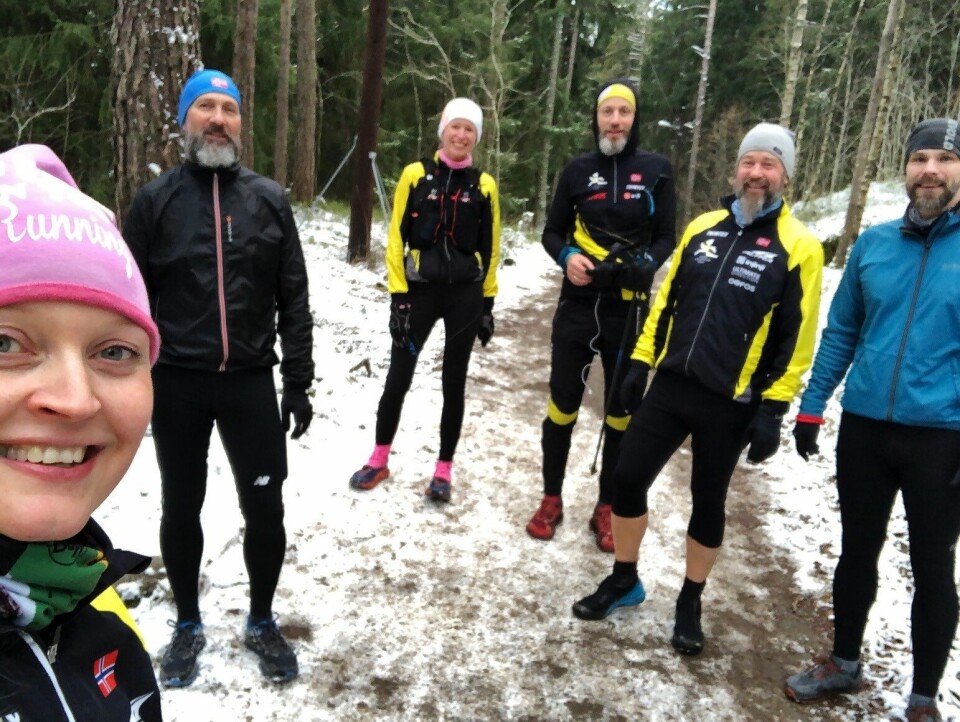 Asgeir Peder Hjorthaugs 24 timer i Lambertseterskogen Tone_selfie2.jpg