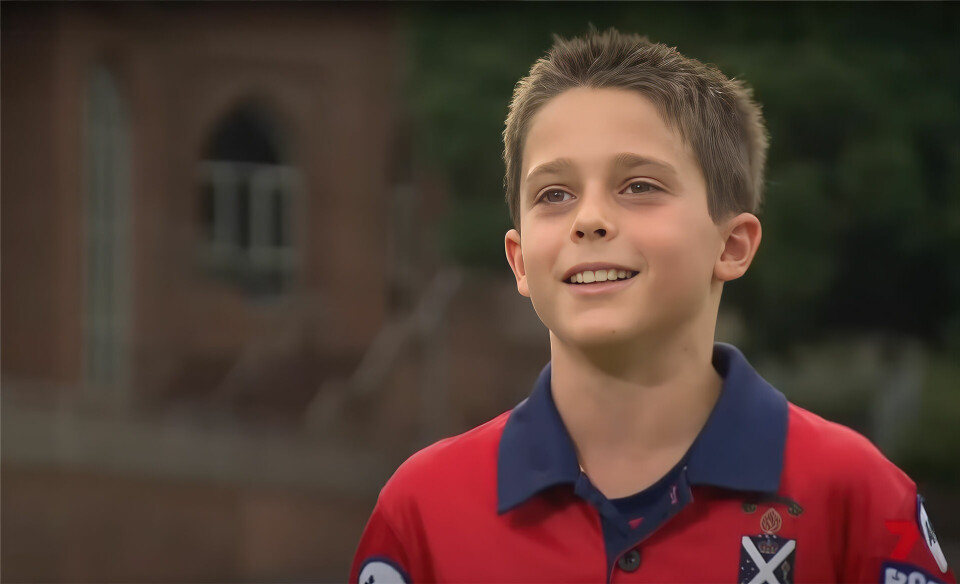 James Hall er en rekordmaskin i en alder av 11 år. Nå drømmer han om OL i 2032. (Foto: 7news Australia) James Hall er en rekordmaskin i en alder av 11 år. Nå drømmer han om OL i 2032. (Foto: 7news Australia)