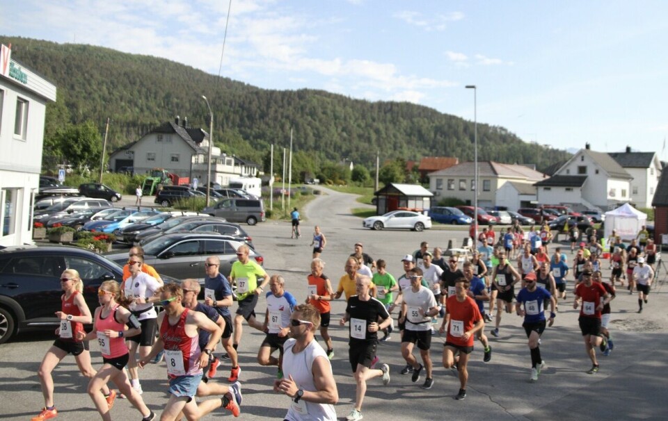 Rekorddeltaking i Ålesund Sommerkarusell Start_10km_2