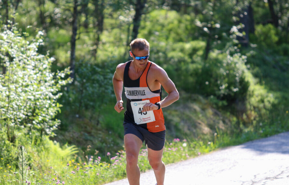 Rekorddeltaking i Ålesund Sommerkarusell Constantin_Rust_vinner10km