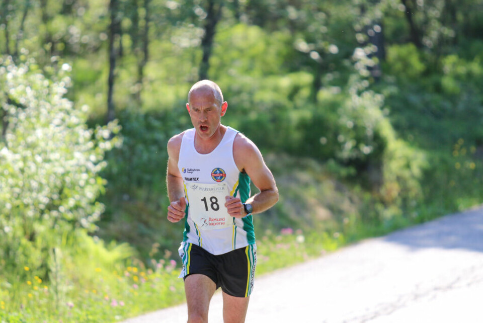 Rekorddeltaking i Ålesund Sommerkarusell Frode_Mauren_10km