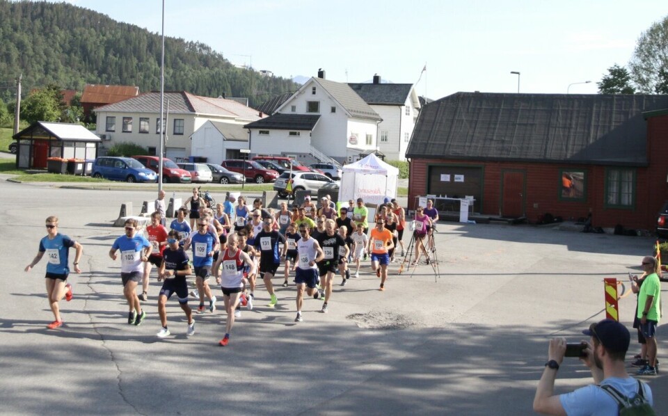 Rekorddeltaking i Ålesund Sommerkarusell Start_5km