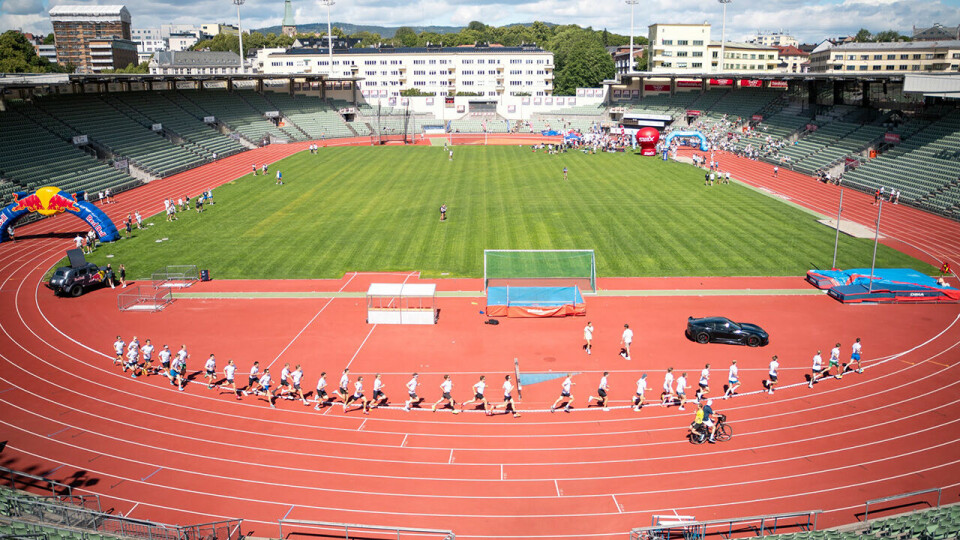 Moseby Invitational på Bislett stadion doblet deltakerantallet fra i fjor oversiktsbilde.jpg