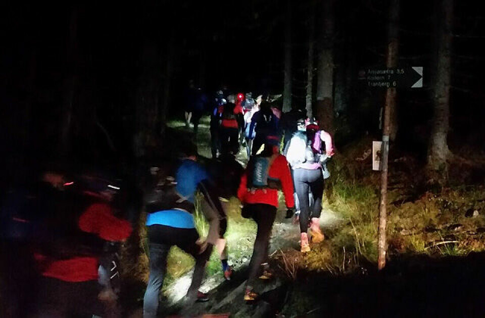 Nordmarka Ultra Challenge: 4 løype- og 2 deltakerrekorder NUC_100_Start_640.jpg
