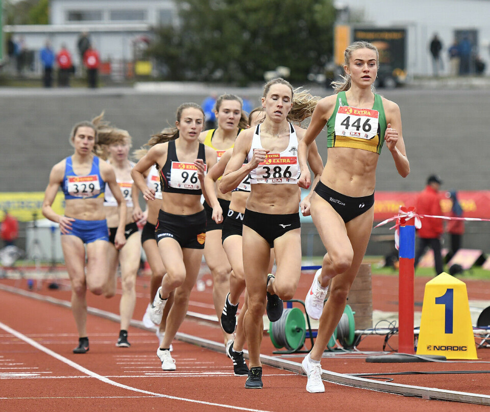 Hedda Hynne avsluttet supermåned med gull på 800 meter i NM etter-400m_50D3937.jpg
