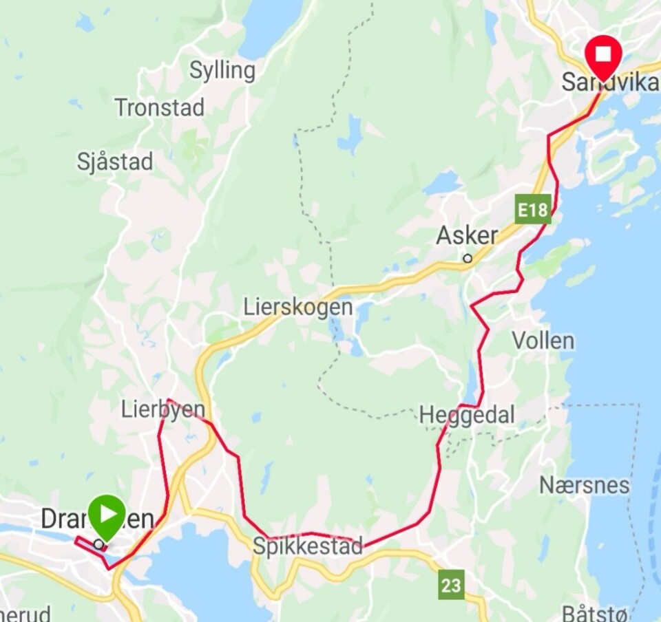 Löplabbets AllehelgensUltraMaraton uten knep underveis Loeypetrase.jpg