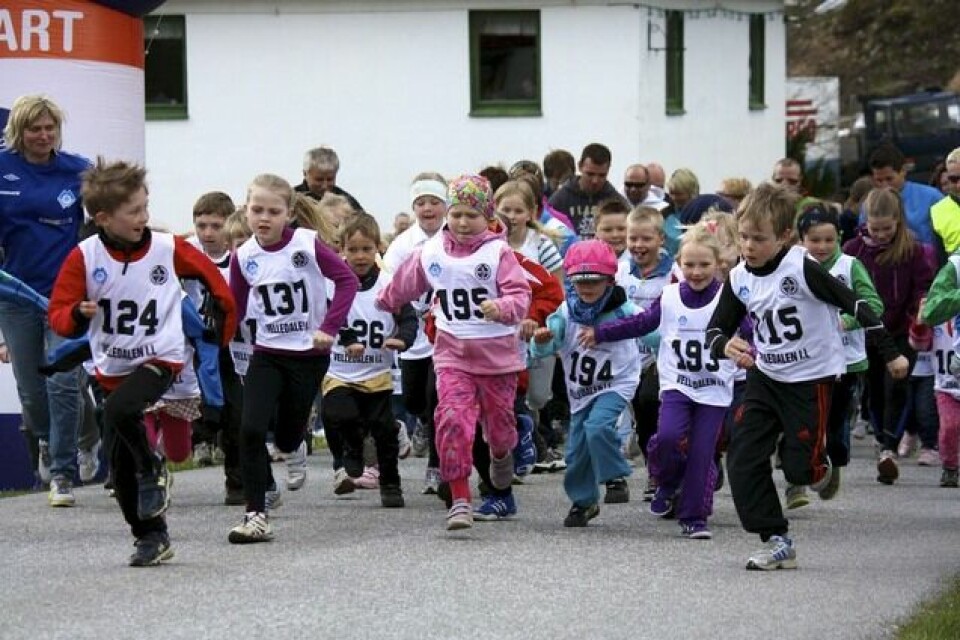 450 løp Konradløpet kl. 05.00 1. mai
