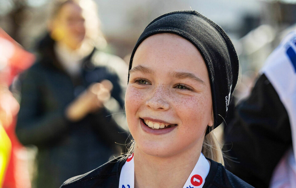 Othelie Stave-Wigene imponerte da hun vant 5 kilometeren i Lierløpet 20. april. (Arkivfoto: Samuel Hafsahl) Othelie Stave-Wigene