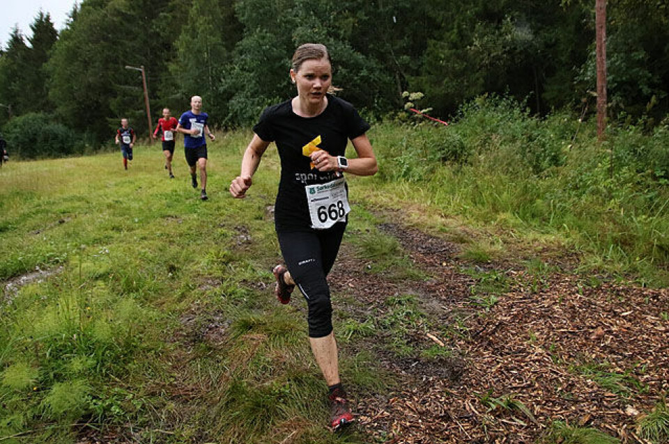 Anne Johanne Lind, Sporveien Oslo BIL vant fjorårets Sørkedalsløpet slik hun også gjorde i 2012. Foto: Heming Leira Anne Johanne Lind, Sporveien Oslo BIL vant fjorårets Sørkedalsløpet slik hun også gjorde i 2012. Foto: Heming Leira