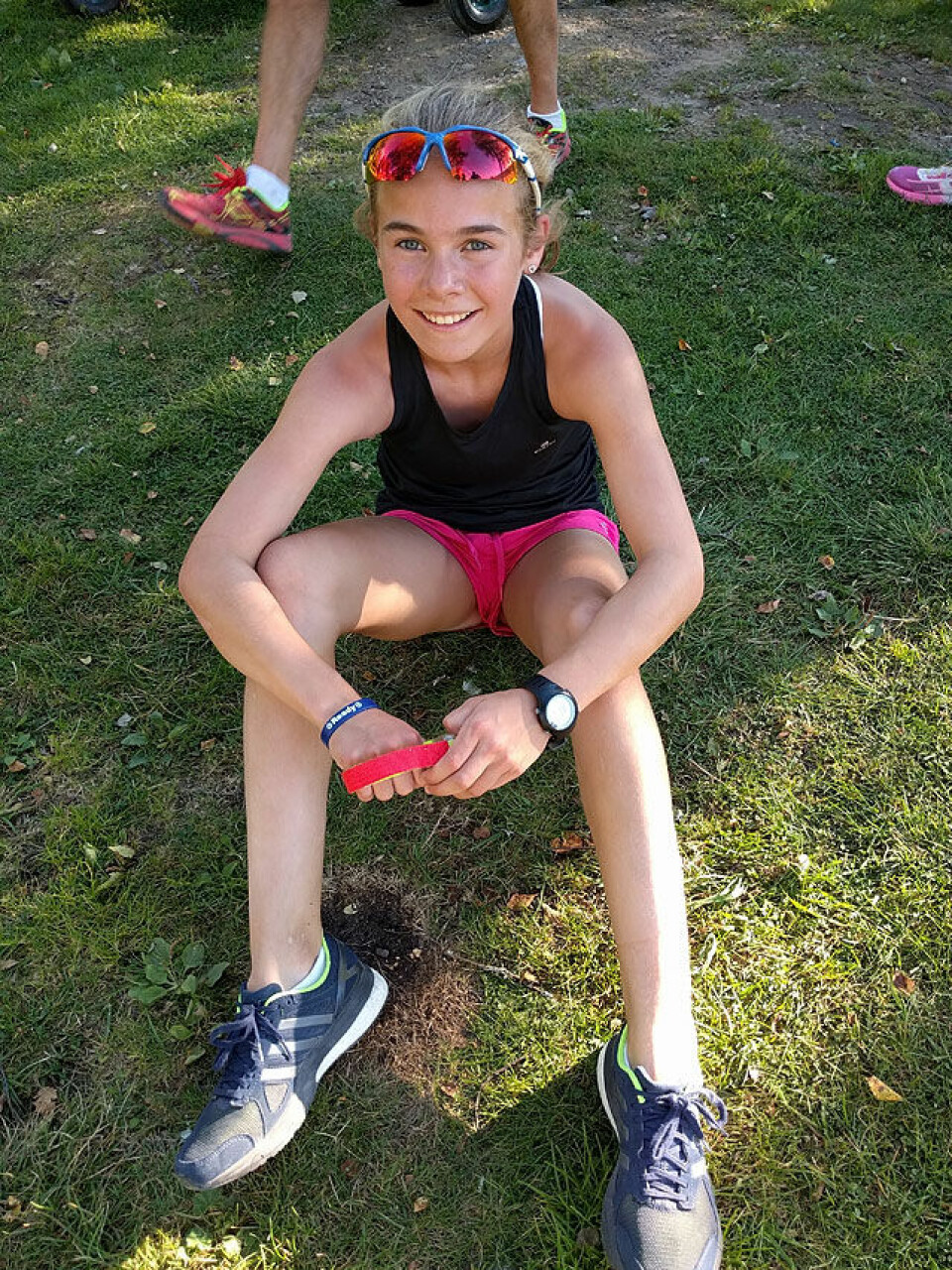 Seks aldersrekorder i strålende varmt vær i det 459. SRM Ines_Aoly_Lislerud_vinner_1runde_IMG_20160817_181427.jpg