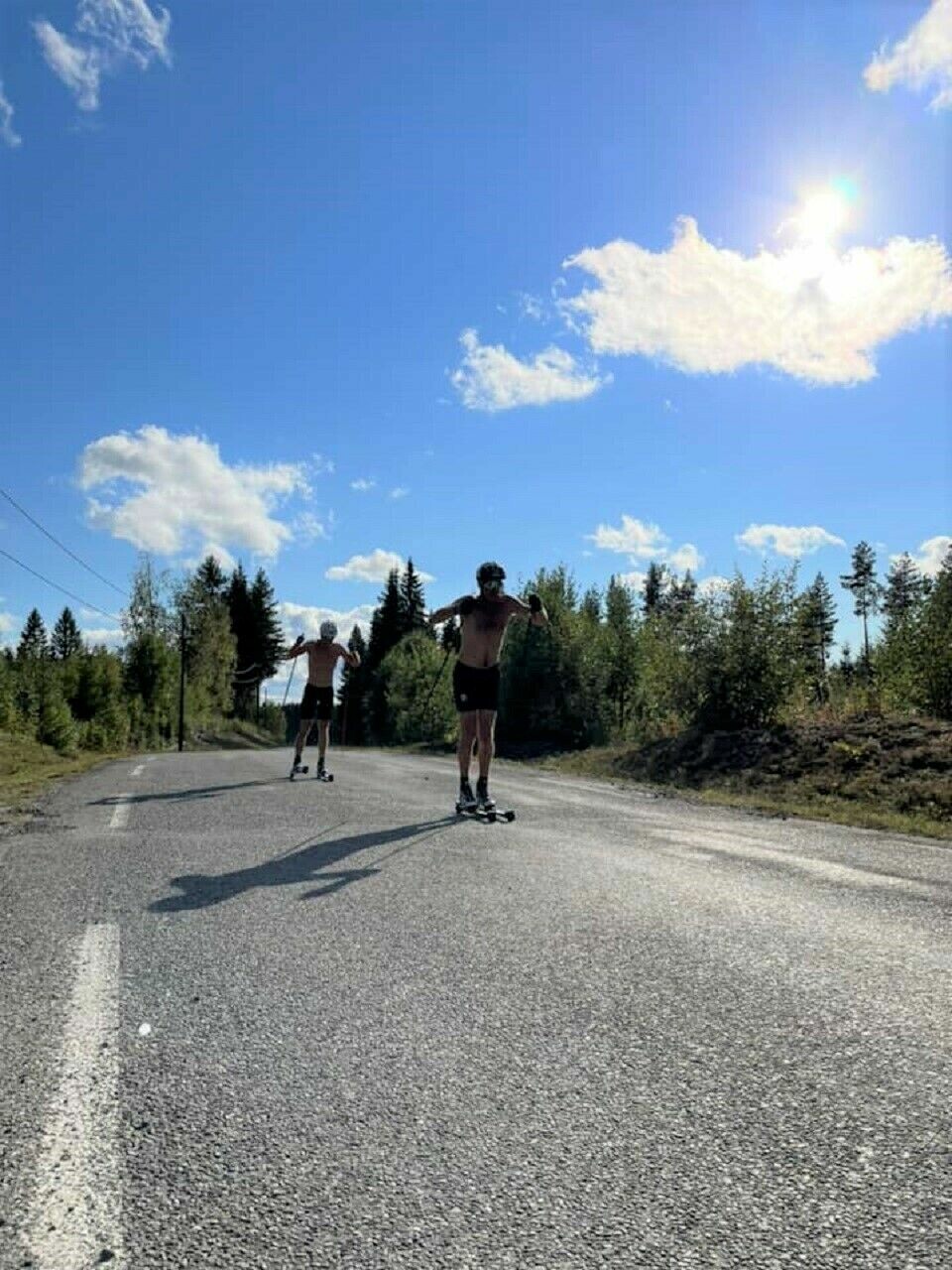 Oppløftende oppslutning om Tour de Rulleski i Elverum Pål Åge Joten og Jørgen Stensløkken (2).jpg