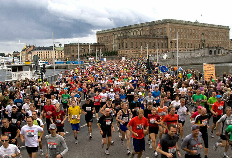 Nancy Sommer beste fra Norge Stockholm_halv_start_2010.jpg