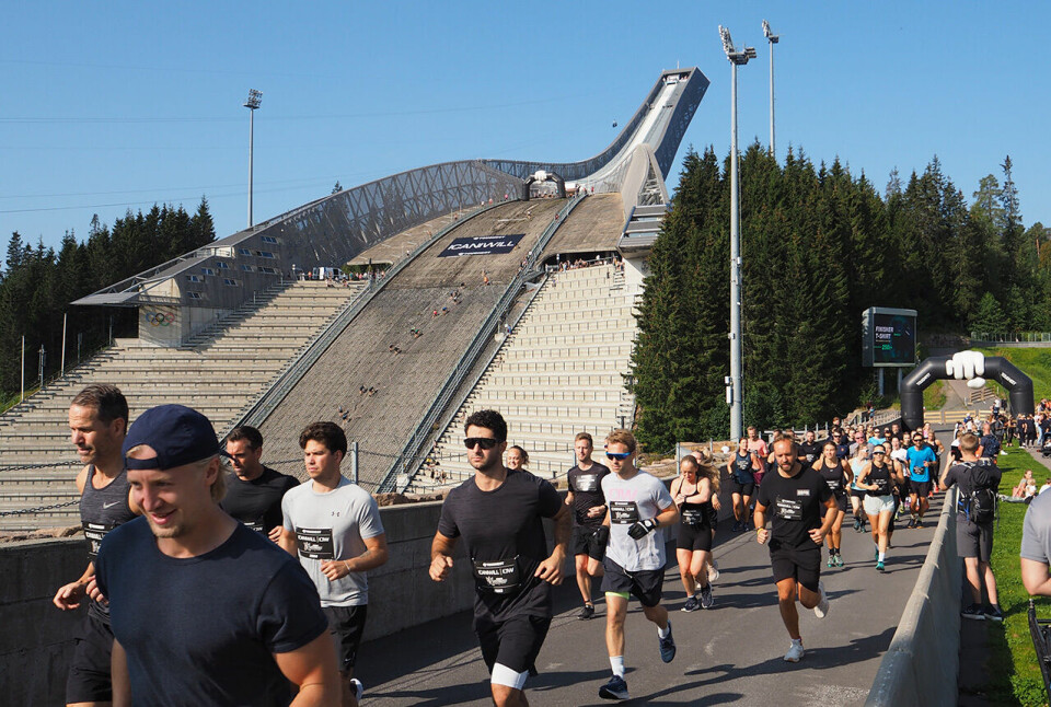 Lørdag ble den 10. utgaven av hinderløpet Toughest arrangert i Holmenkollen. (Foto: Berit Eide) Lørdag ble den 10. utgaven av hinderløpet Toughest arrangert i Holmenkollen. (Foto: Berit Eide)