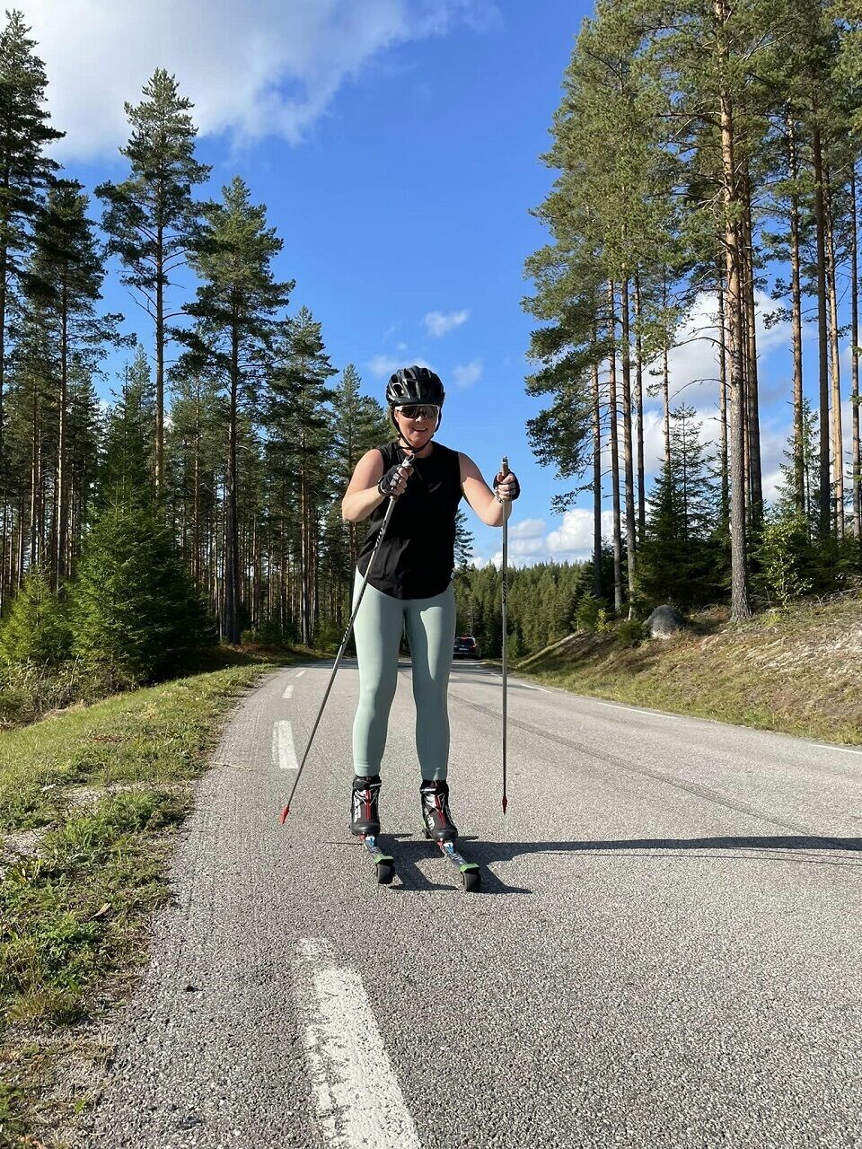 Oppløftende oppslutning om Tour de Rulleski i Elverum Hanne Sigstad 4. etappe.jpg
