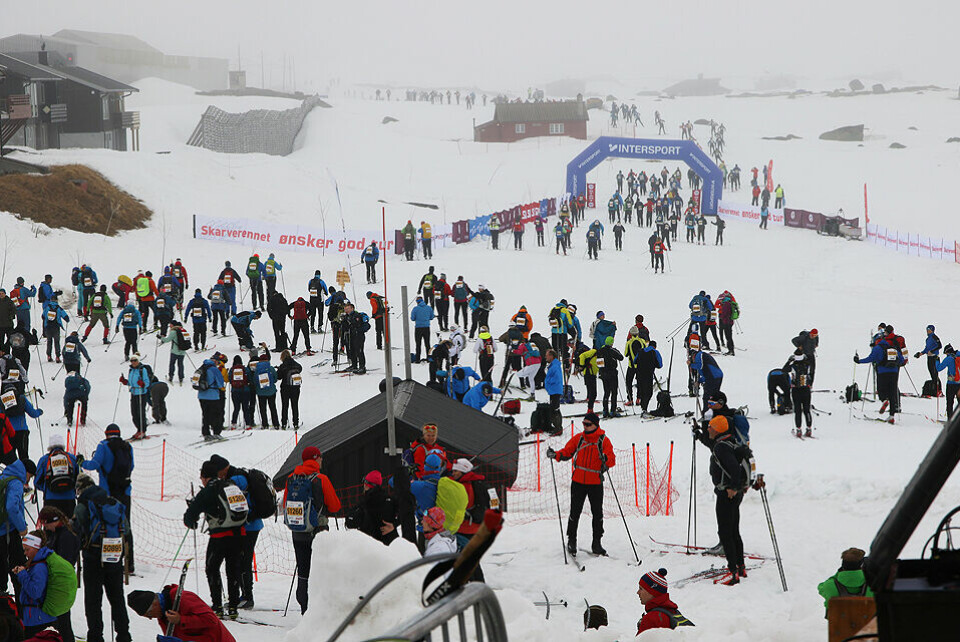 Skarverennet må for andre år på rad avlyses på grunn av korona. Dette bildet er fra 2019 - sist rennet ble arrangert. (Foto: Arne Dag Myking) Skarverennet må for andre år på rad avlyses på grunn av korona. Dette bildet er fra 2019 - sist rennet ble arrangert. (Foto: Arne Dag Myking)