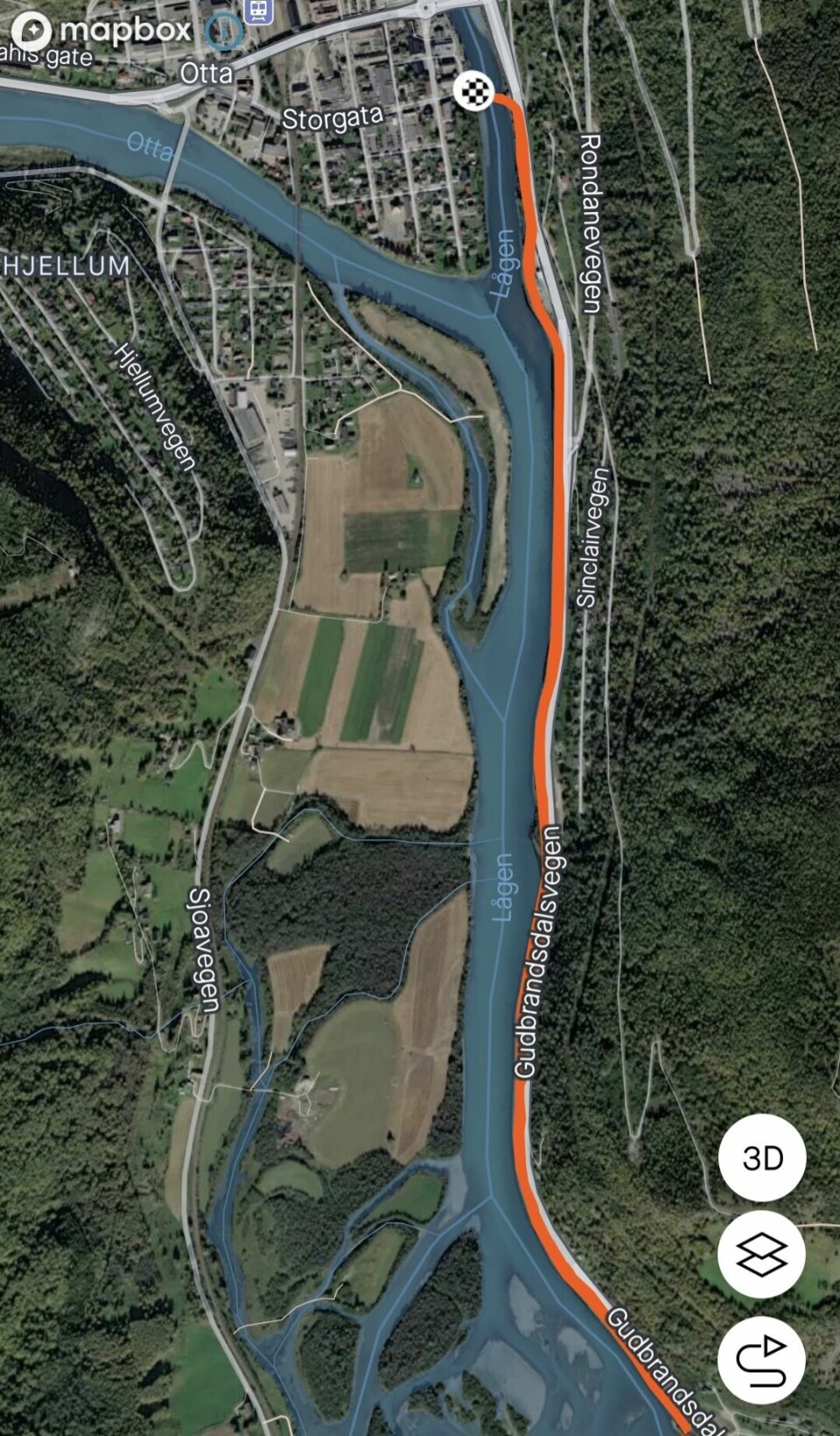 Otta blir en del av den verdensomspennende parkrun-bevegelsen Loftgardsbrua-parkrun-trasee.jpg