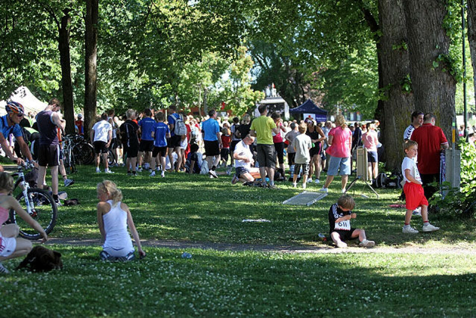 Kristinaløpet med over 1000 deltakere! kos_i_parken_IMG_1816