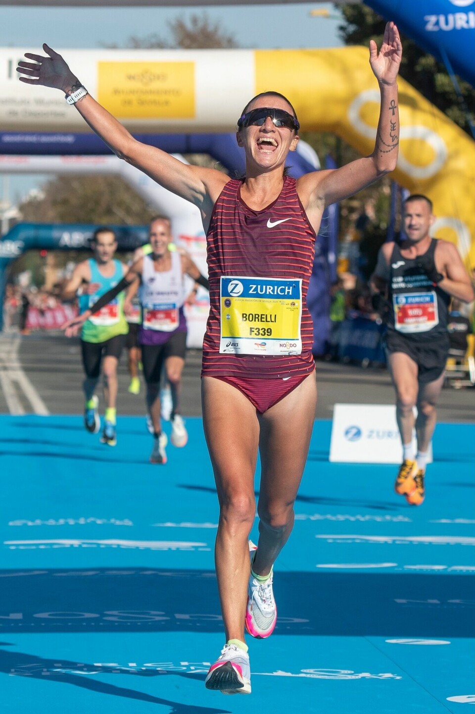 Weldu Negash Gebretsadik best av de norske maratonløperne i Sevilla Borelli.jpg