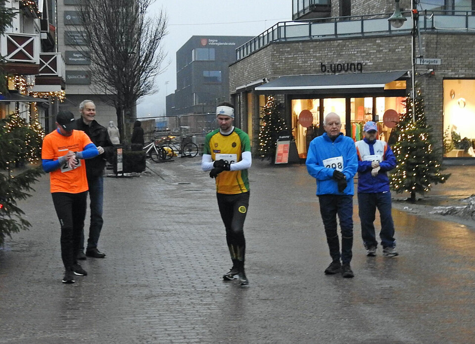 Morten Bentsen, Erik Udø Pedersen, Arve Aakre og Marthell Pedersen er klare til start. (Alle foto: Ivar Gogstad) Morten Bentsen, Erik Udø Pedersen, Arve Aakre og Marthell Pedersen er klare til start. (Alle foto: Ivar Gogstad)