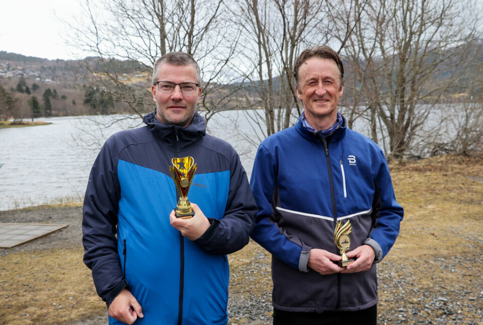Øystein Ulekleiv og Ragnhild Paulsen raskest rundt Rotevatnet 210A5450.jpg