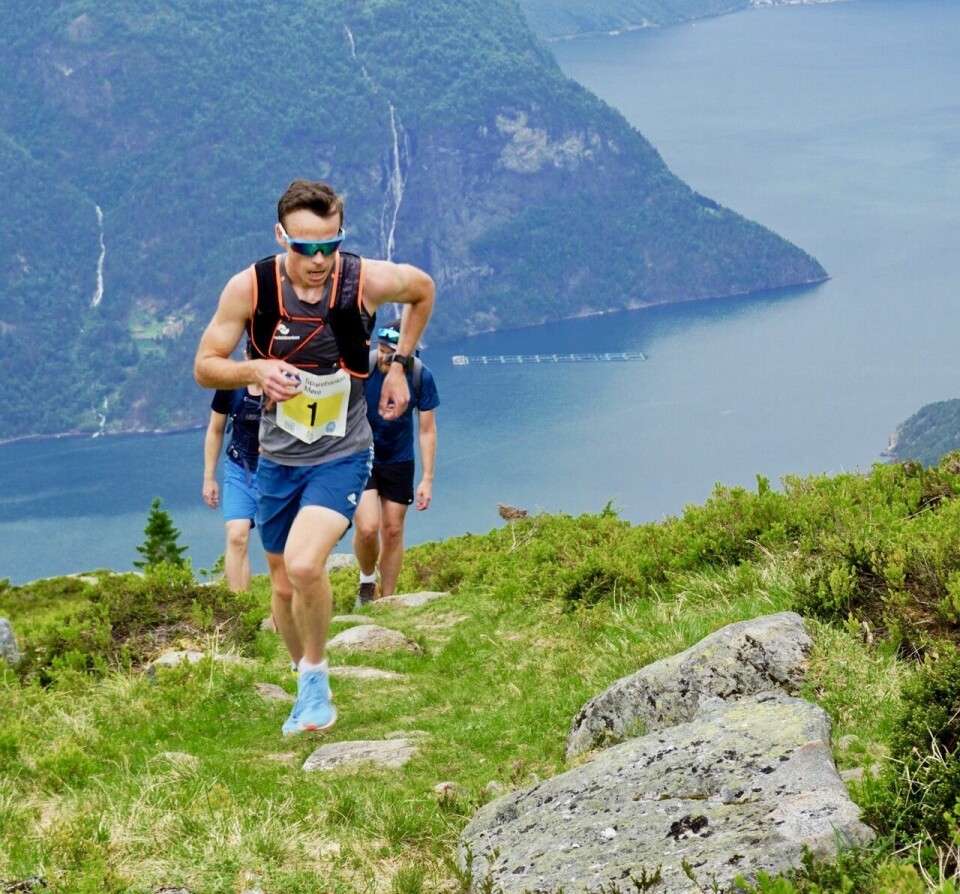 Johan Bugge tok sin 7. seier i Mefjellet Opp Johan_Bugge_Loeypa
