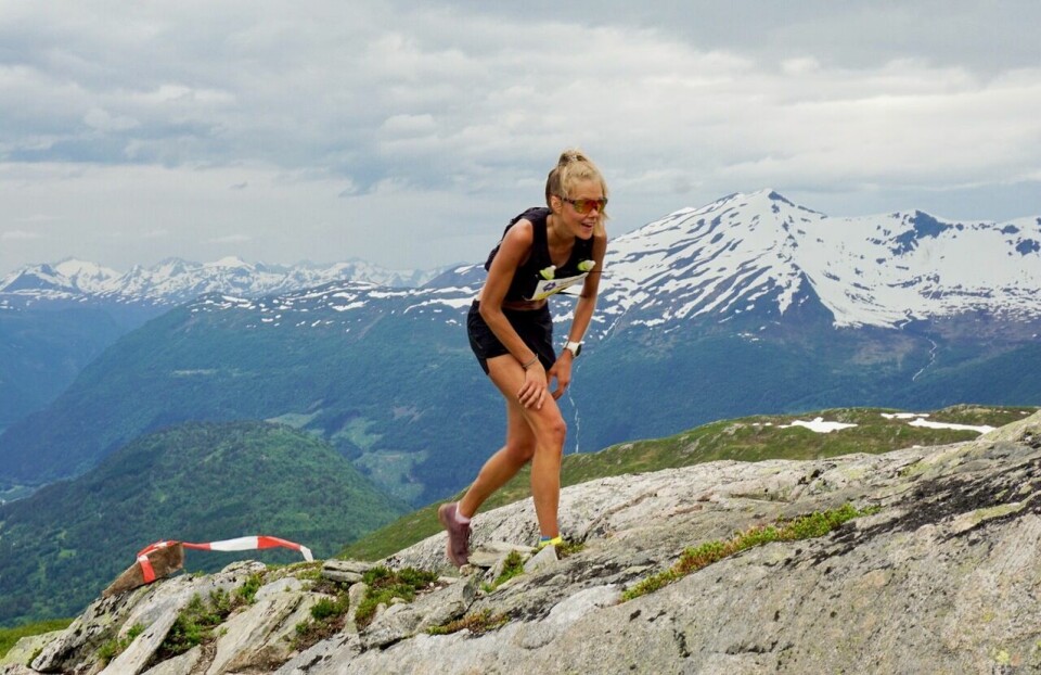 Johan Bugge tok sin 7. seier i Mefjellet Opp Johanna_Aastroem