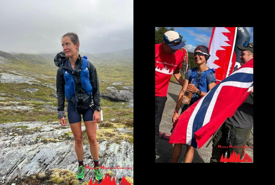 Kristin Solbakken, Hell Ultraløperklubb, suveren vinner av MMC 100M Dødsmarsjen 2024. (Alle foto: Meråker Mountain Challenge) Kristin Solbakken, Hell Ultraløperklubb, suveren vinner av MMC 100M Dødsmarsjen 2024. (Alle foto: Meråker Mountain Challenge)