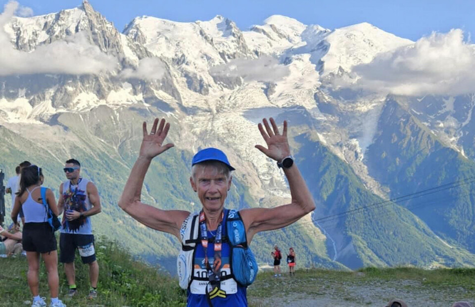 Anna Margrethe Tråve kunne juble for en soleklar seier i Km Vertical i Chamonix. (Foto: Åge Årdal) Anna Margrethe Tråve kunne juble for en soleklar seier i Km Vertical i Chamonix. (Foto: Åge Årdal)