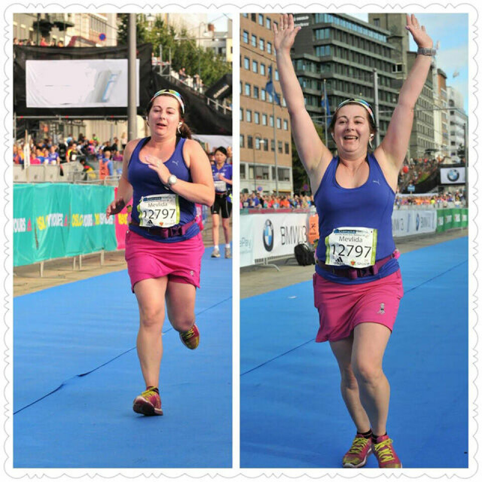 Suksess for Oslo Maraton i praktfullt sommervær Mevlida_Moen_640.jpg