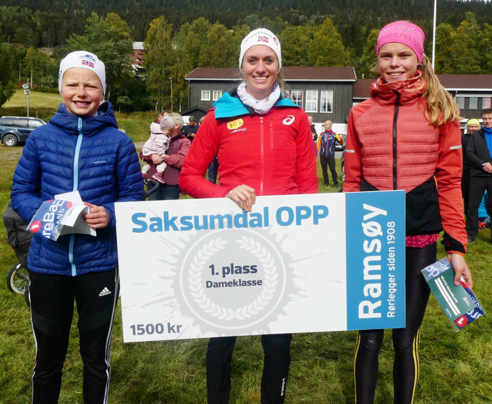 Merete Weng og Geir Steig vant Saksumdal Opp Pallen_kvinner.jpg