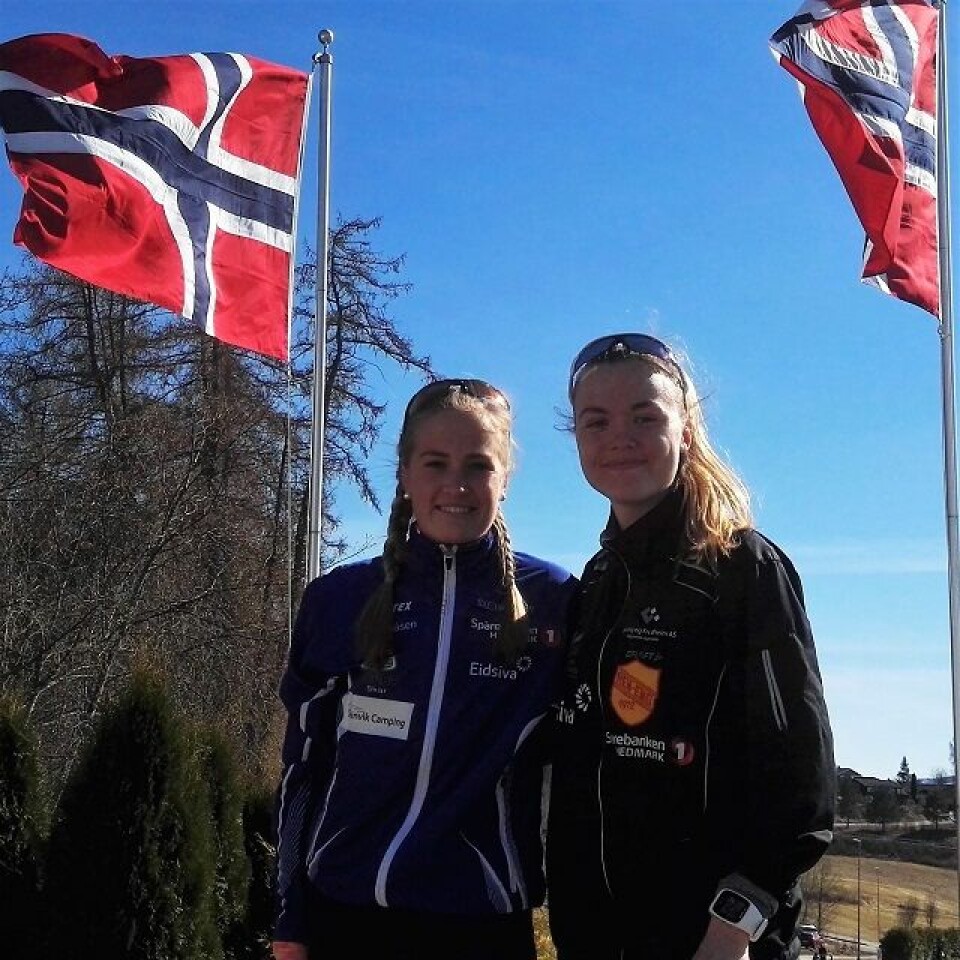 Mathilde S. Myhrvold og Even B. Dahl best i stort terreng-KM KU23_pallen.jpg