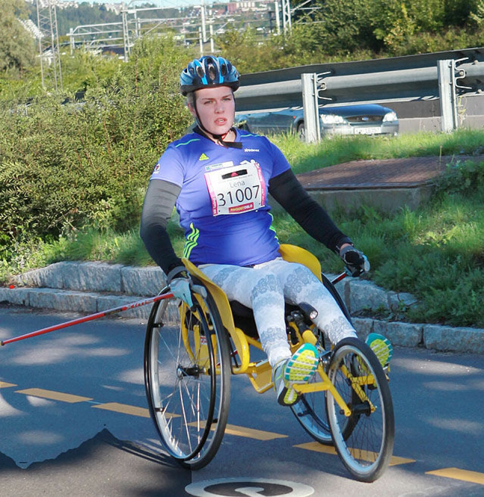Suksess for Oslo Maraton i praktfullt sommervær Lena_Schroeder_vinner_A20G1885.jpg