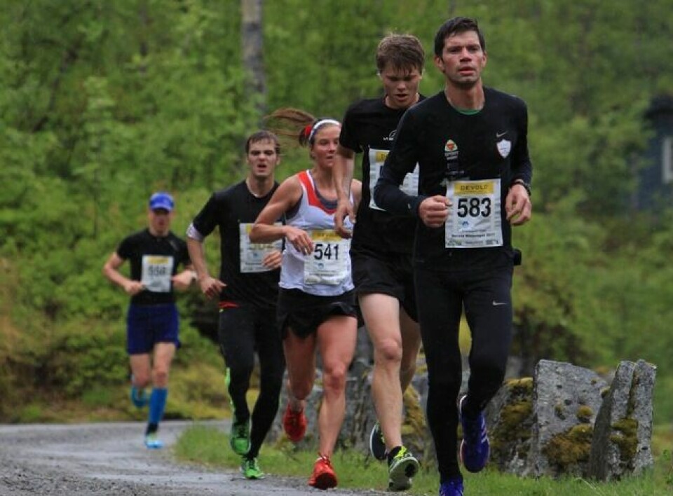 Kilian Jornet Burgada luktet på løyperekorden i Nibbeløpet Runar_Oedegaard