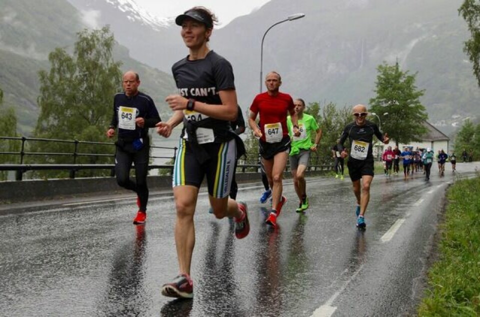 Kilian Jornet Burgada luktet på løyperekorden i Nibbeløpet Radka_Vosicka_loep
