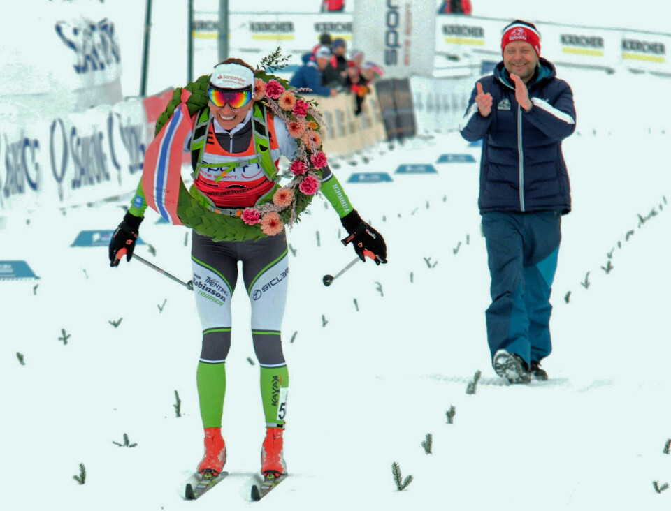 Justyna Kowalczyk tok sin tredje Birkebeinerseier på rad! IMG_2862-(4)