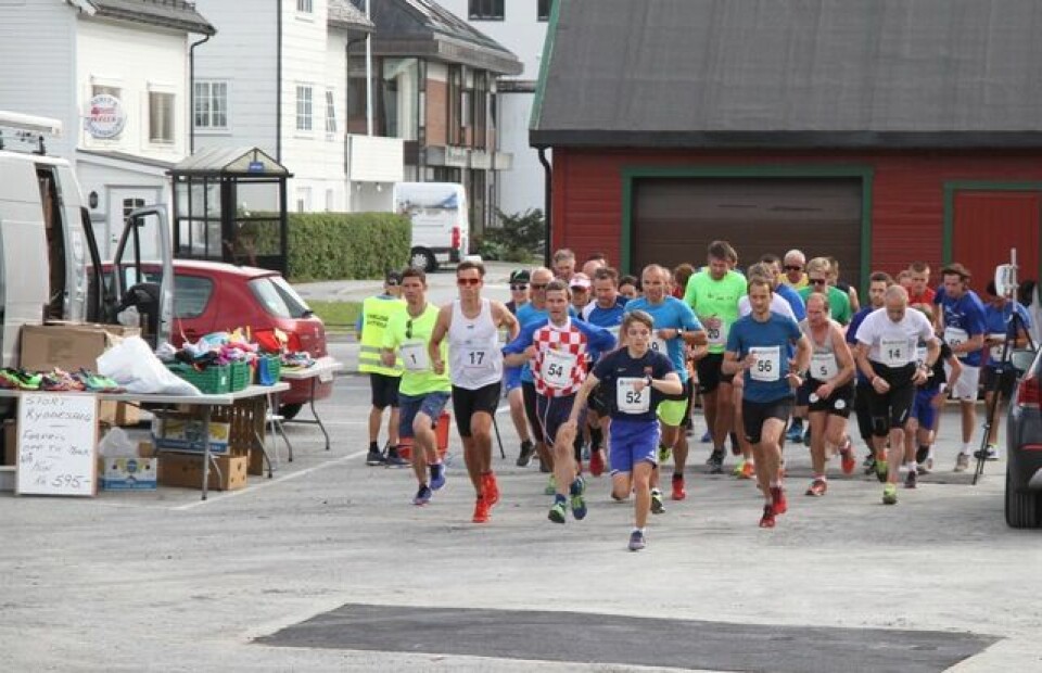 36 løpere fullførte 2. løp i Ålesund sommerkarusell Start1