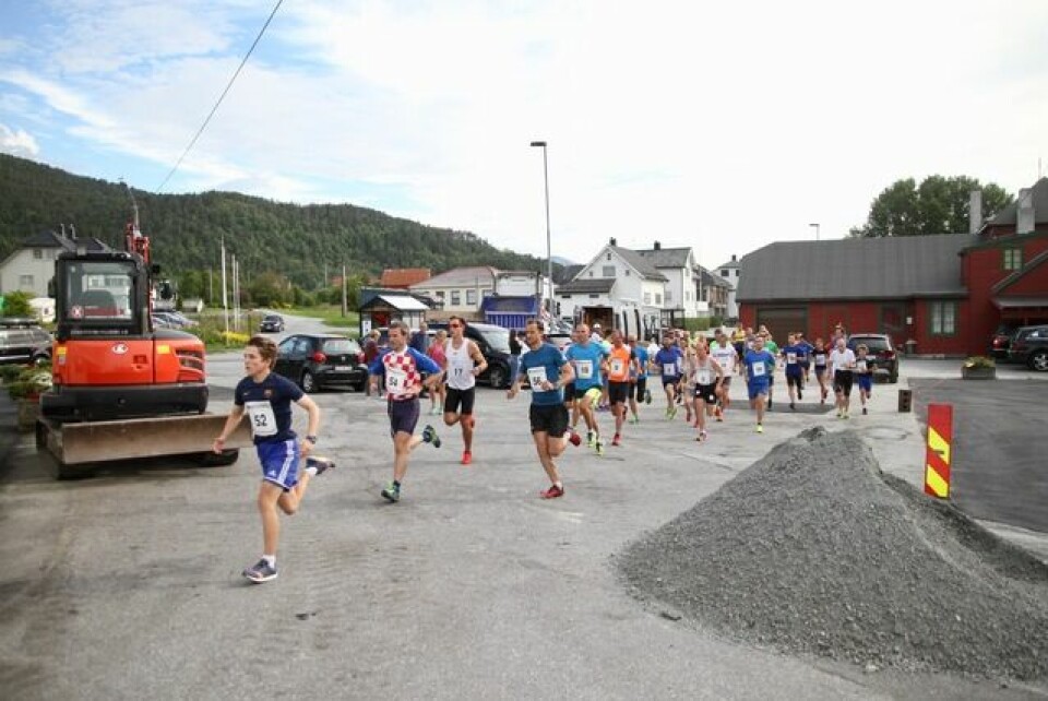 36 løpere fullførte 2. løp i Ålesund sommerkarusell Start2