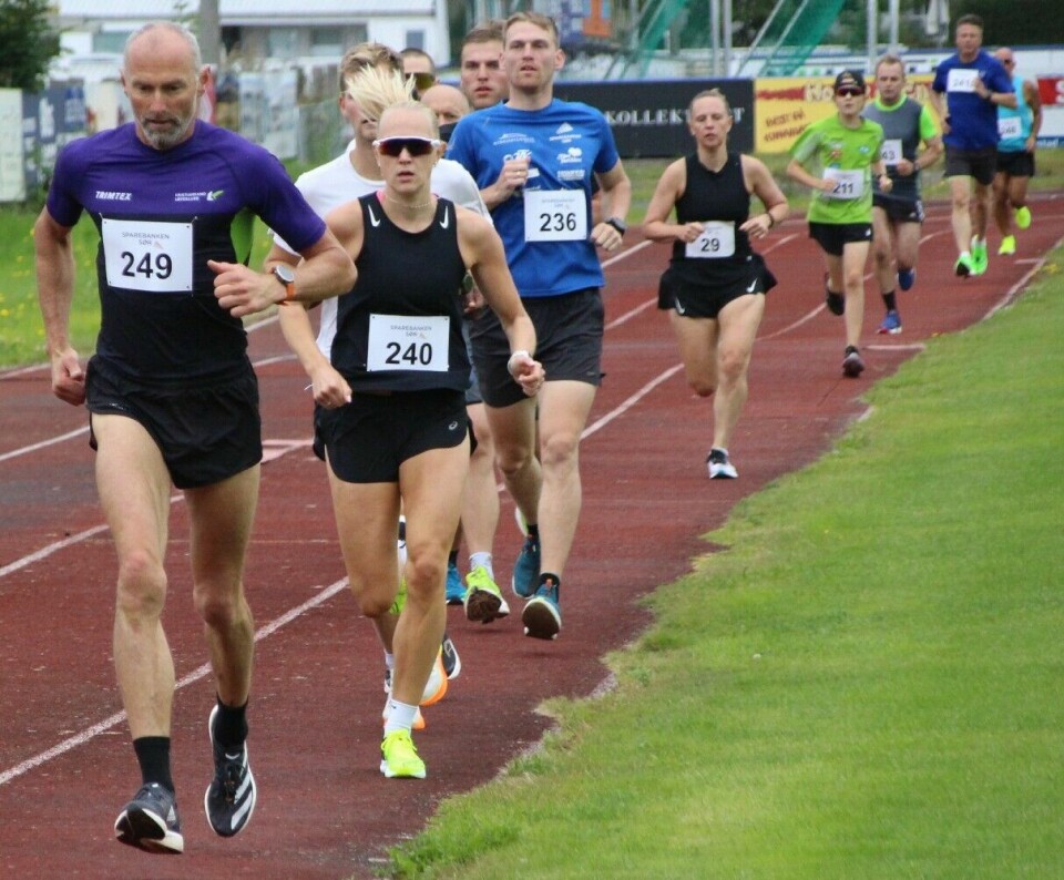 Suverene vinnere og tette dueller på Fevik stadion IMG_7219Felt5km.jpg
